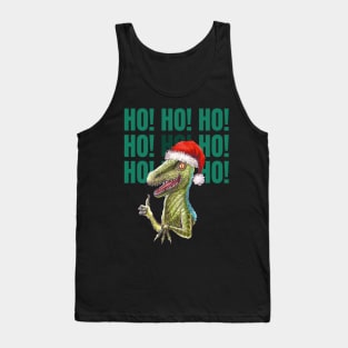 Ho Ho Ho! Dinosaur Christmas gifts, Merry Christmas, dino and Christmas Tank Top